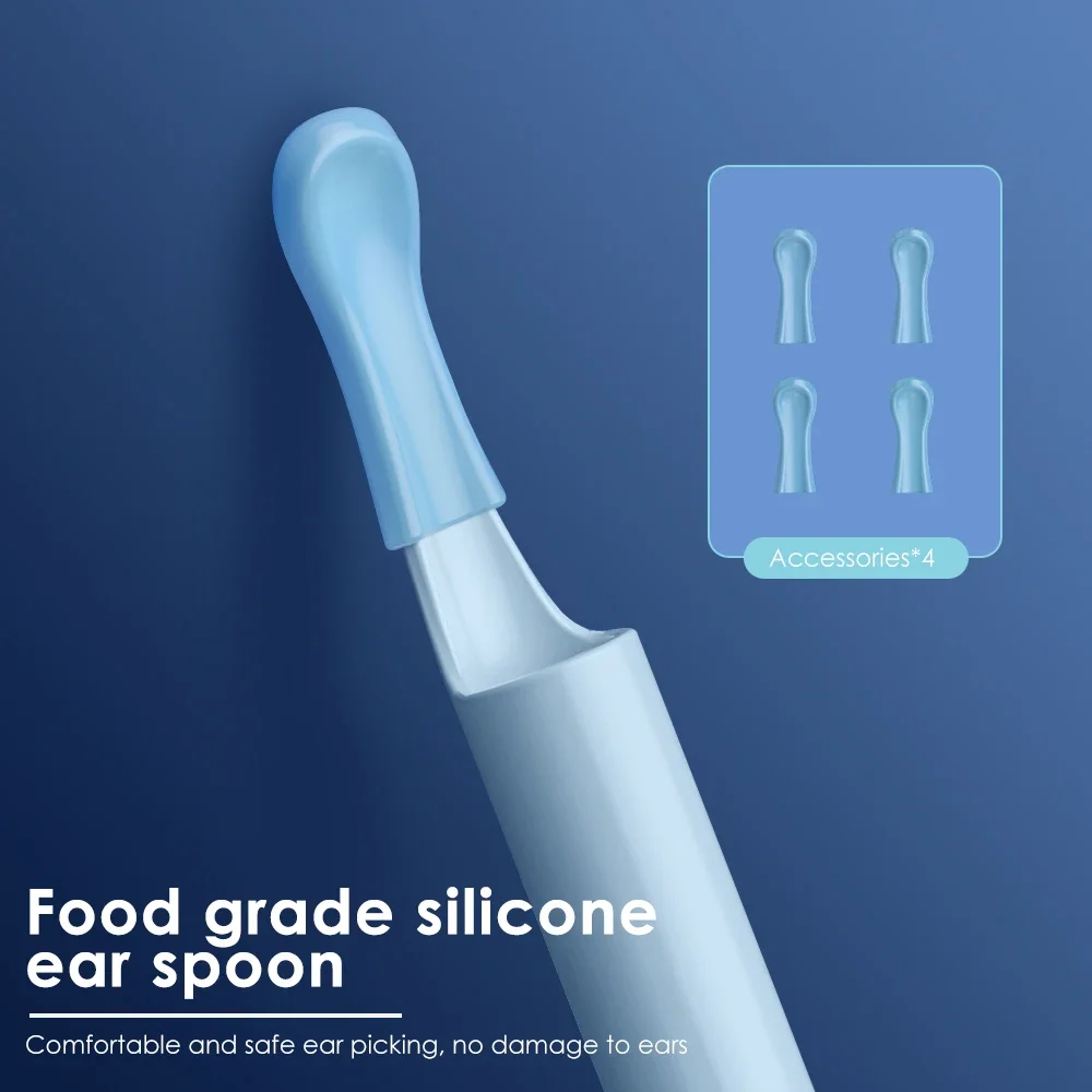 Hot selling visual ear scoop, high-definition intelligent WiFi visual ear sampler, endoscopic visible luminous ear scoop