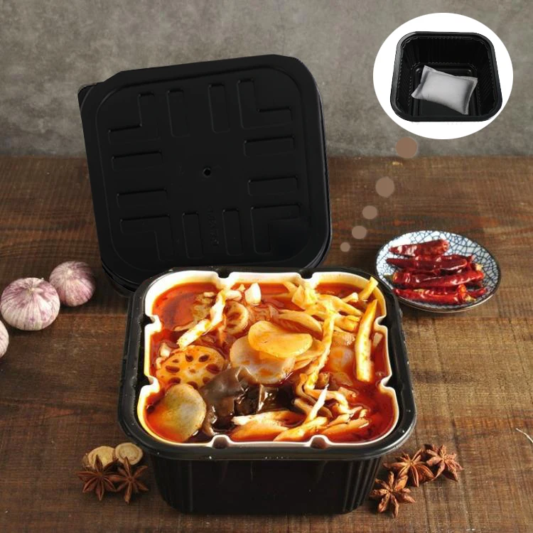 2023 Factory Direct Sales Self Heating Flameless Heater Pack Food Packaging Bowl For Internal Food Heating