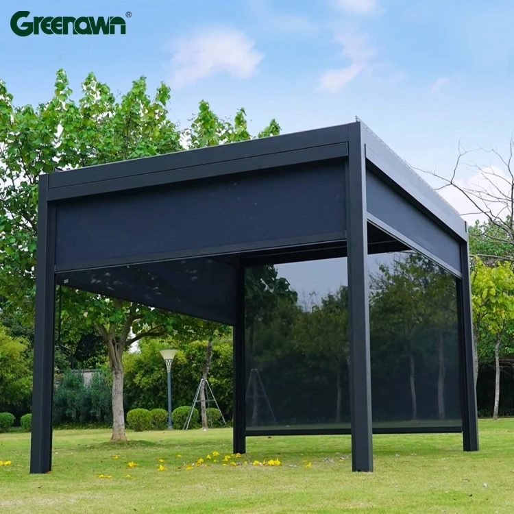 3x3 3x4 3x5 3x6 4x3 4x4 4x5 4x6 6x3 6x4 m Outdoor sun shade pergola garden arches arbors balcony aluminum metal pergolas
