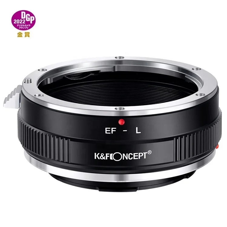 K&F Concept High Precision Lens Mount Adapter Ring for Canon EF Lens to Leica L Camera Body