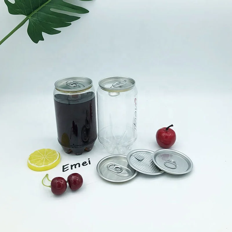 350ml clear  plastic bottle for drinks bubble tea packaging