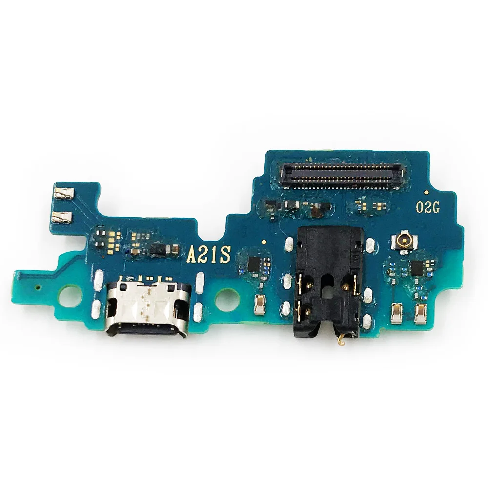Оригинальная зарядная Плата USB A21S зарядный порт док-разъем гибкий кабель для Samsung запасные