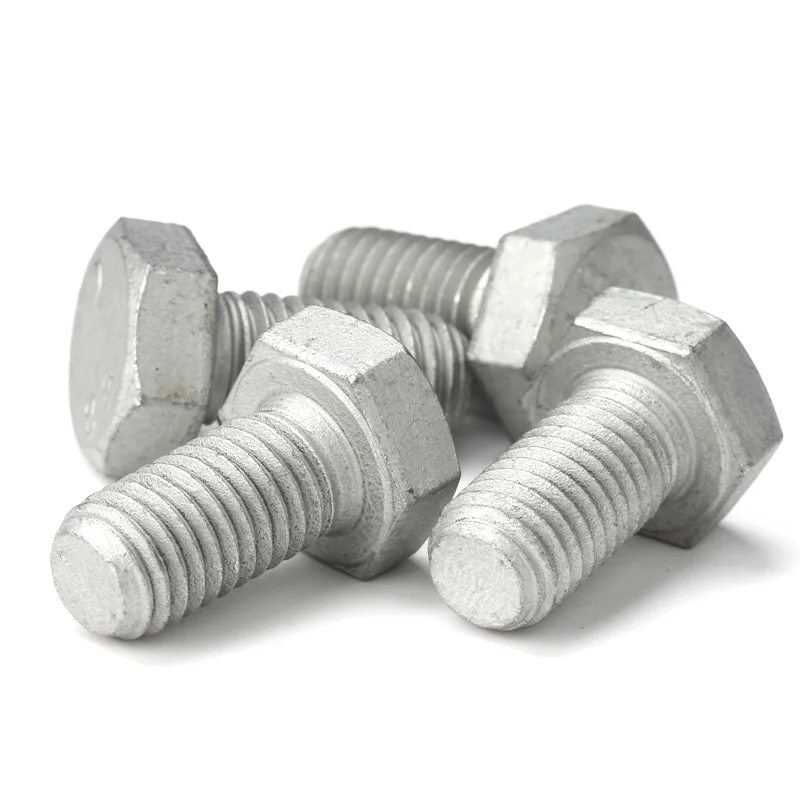 Bolts and Nuts Manufacturer Black Oxide Dacromet Geomet Zinc Carbon Steel Hexagon Head Bolts Hex Bolts