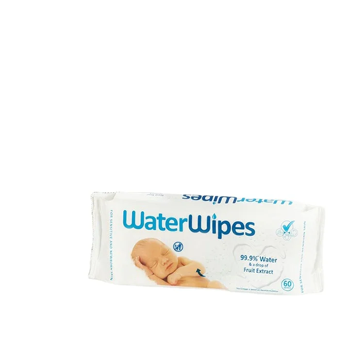 99.9% Water & a drop of fruit extract alcohol free softy moderate baby cleaning wet wipes