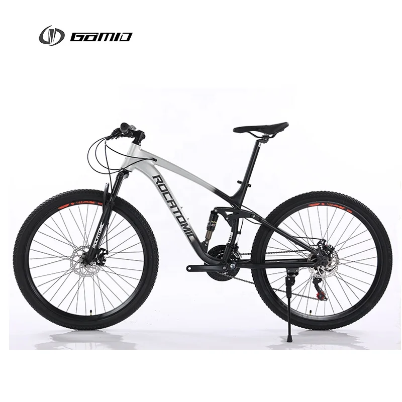 GOMID Wholesale bisiklet full suspension Mountain Bike gear cycle four link soft tail mountainbike OEM bicicletas custom Bicycle
