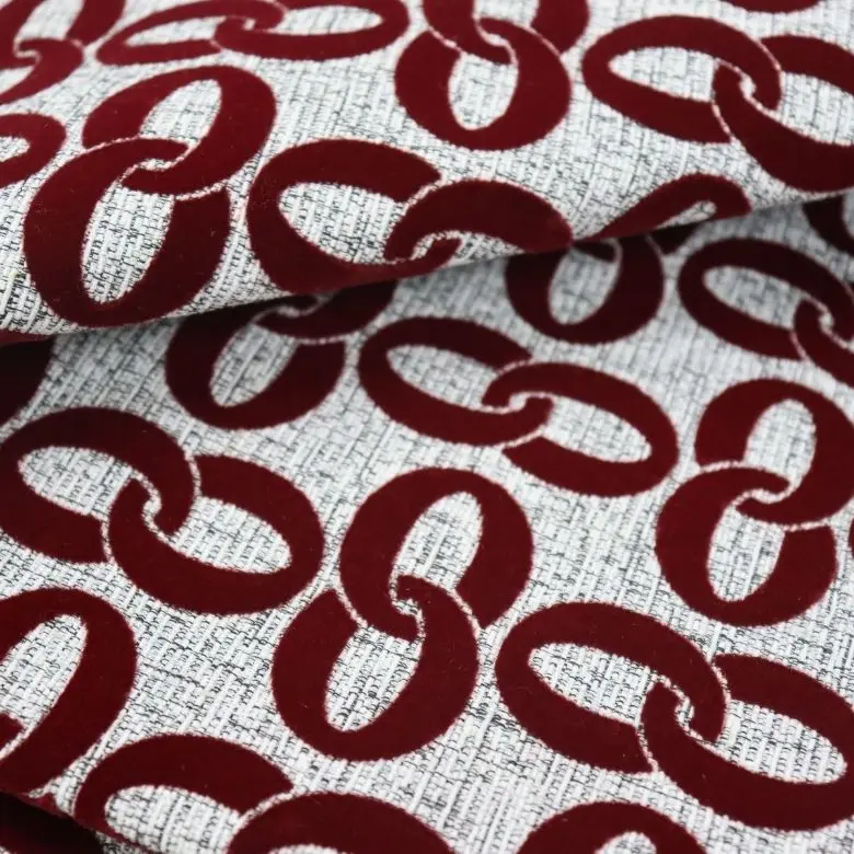 High quality polyester flock for sofa upholstery fabric