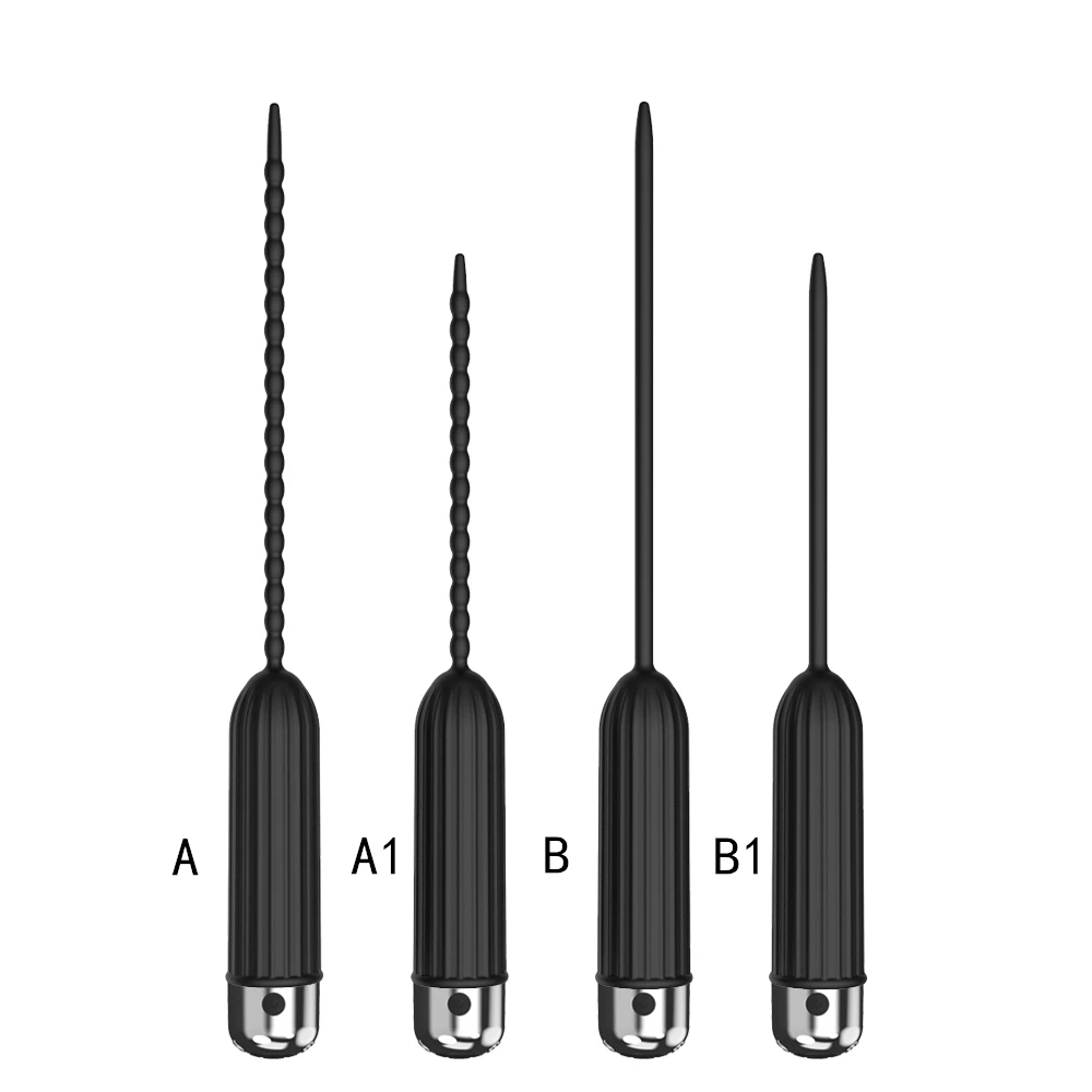 YouQDOLL High Quality ABS Silicone Urethra Plug Dilators For Men