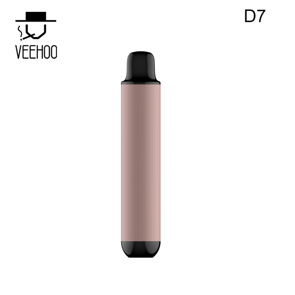 Veehoo D71000 затяжек Vape батарея 650 Мах дыма Vape одноразовые Vape Pod с электронная сигарета стручки одноразового использования
