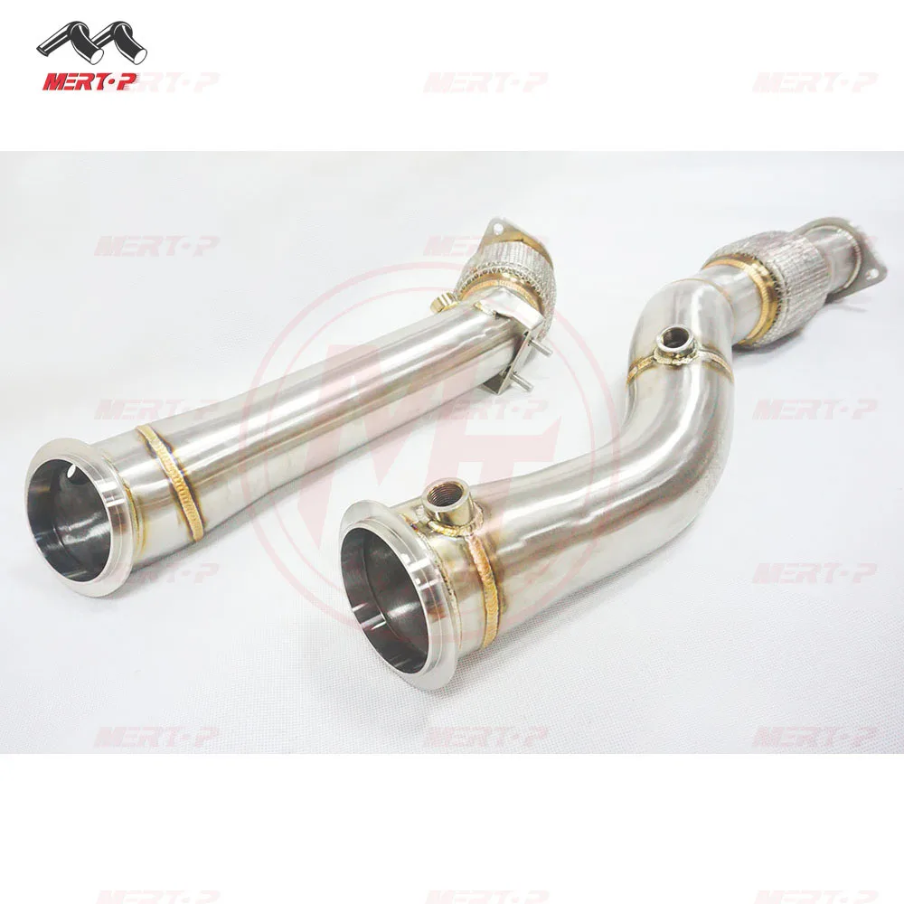 Mertop 3in  Downpipe for B MW G01 X3M X4M  F97 F98 S58 catless downpipe