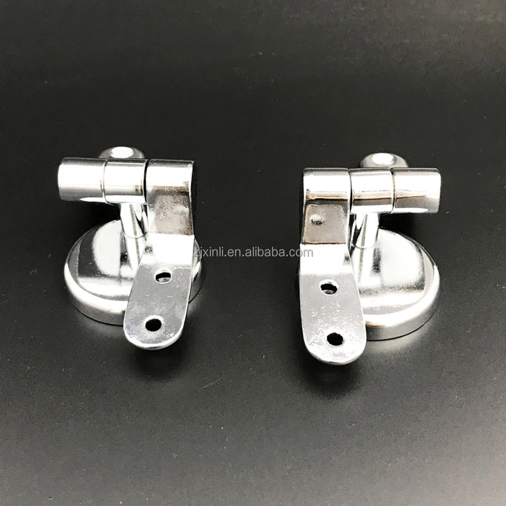 X29012 Zinc Alloy Material Chrome Finish Including Screw Fitting Parts of Toilet Seat Hinge
