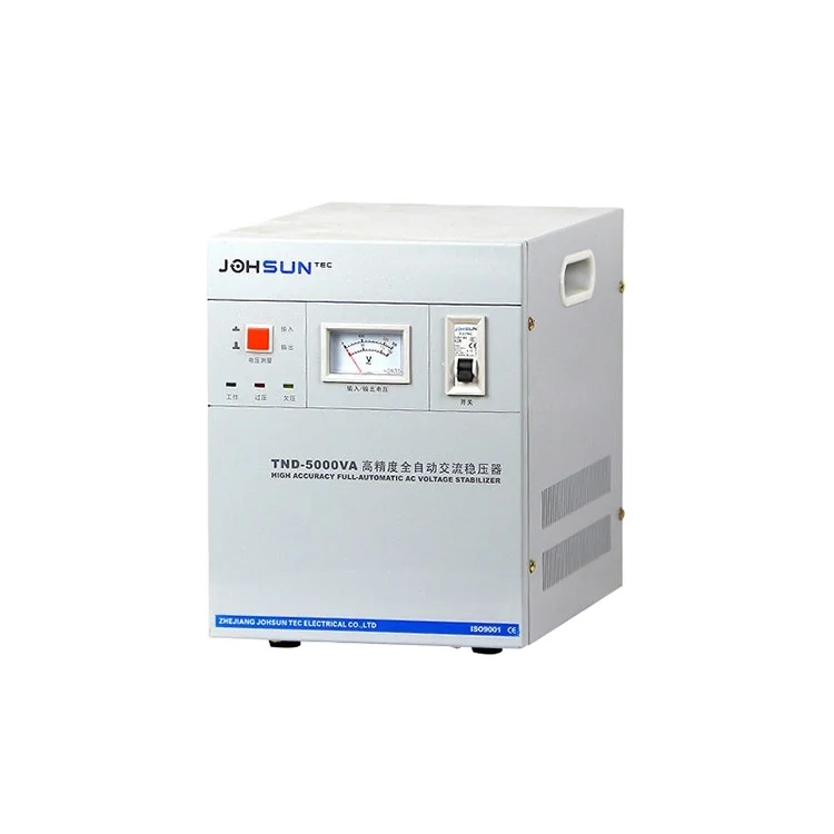 Svc Tnd-i-5000va 220v Automatic Single Phase Voltage Regulator Stabilizer For Air Conditioner