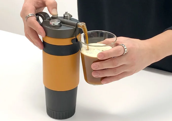 480ml portable home brew nitro cold brew coffee maker