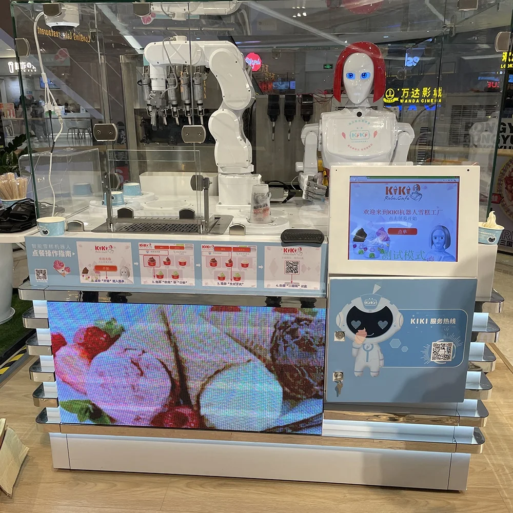 ice cream vending machine fully automatic food vending machine