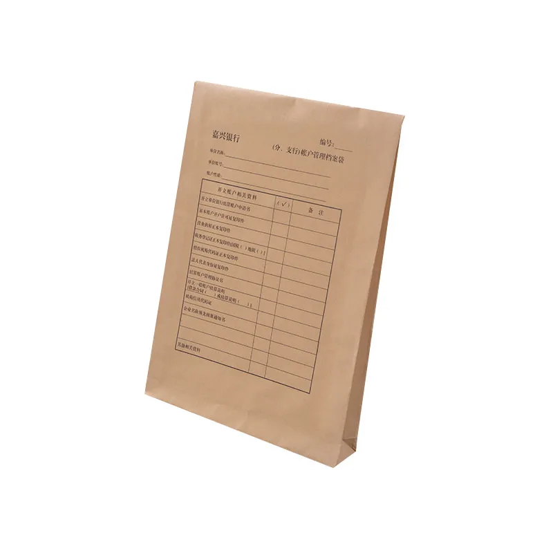 Custom Printing Kraft Paper Self Adhesive Envelopes Gift Envelope Offset Printing Customized Color Cards Packaging