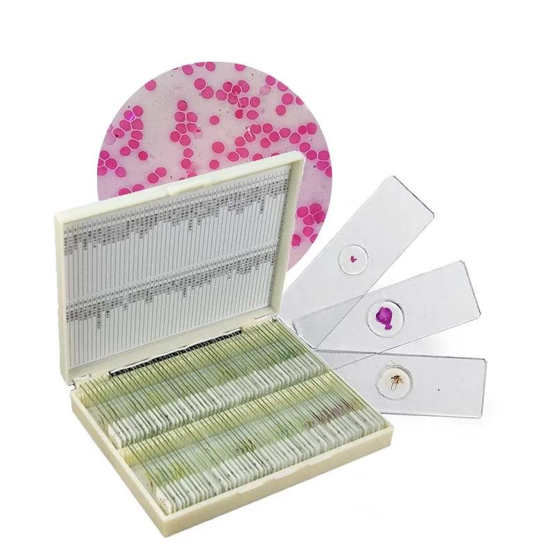 Medical Science Biology Anatomy Histology and Botany Prepared Microscope Slides 11.4*8.1*3.4cm CN;HEN YL-302 10pcs YULIN 2kgs