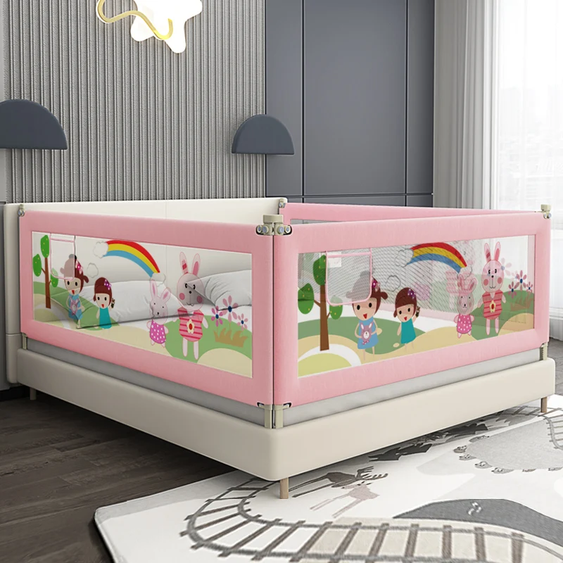 Baby Bed Rail Barrier Foldable Child Baby Safety Fence Bed Side Barrier Guard for Baby Products