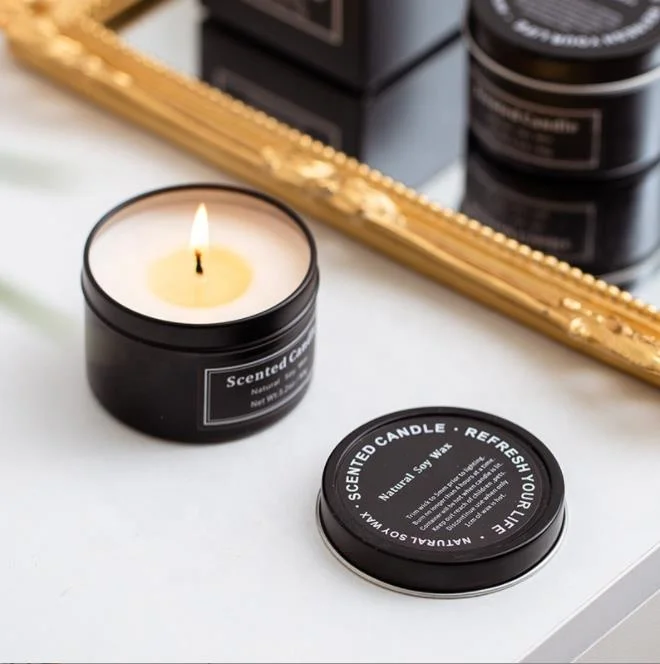 2022 manufacturer wholesale eco friendly organic perfume fragrance aroma scented candles private label bulk order candles