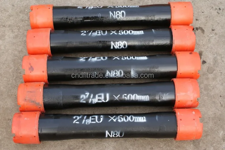 Tubing PUP Joint API 5CT 4-1/2 EU 12.75PPF N80 2FT