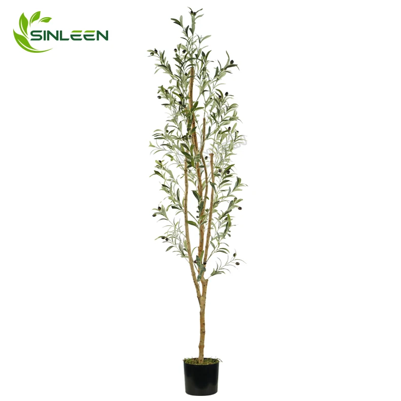 Faux Artificial Plant Silk Home Decor 180 Cm Indoor Decoration Bonsai Hot Selling Olive Tree For Sale
