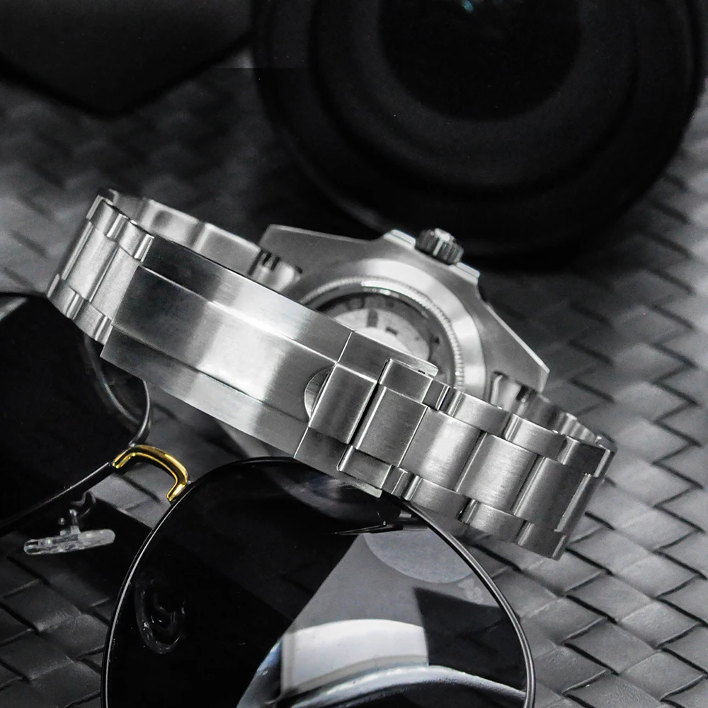 Corgeut Diver Watch 40mm Sapphire Glass Luxury Stainless Steel NH35 Custom Your Own LOGO Green Mens Automatic Mechanical Watches