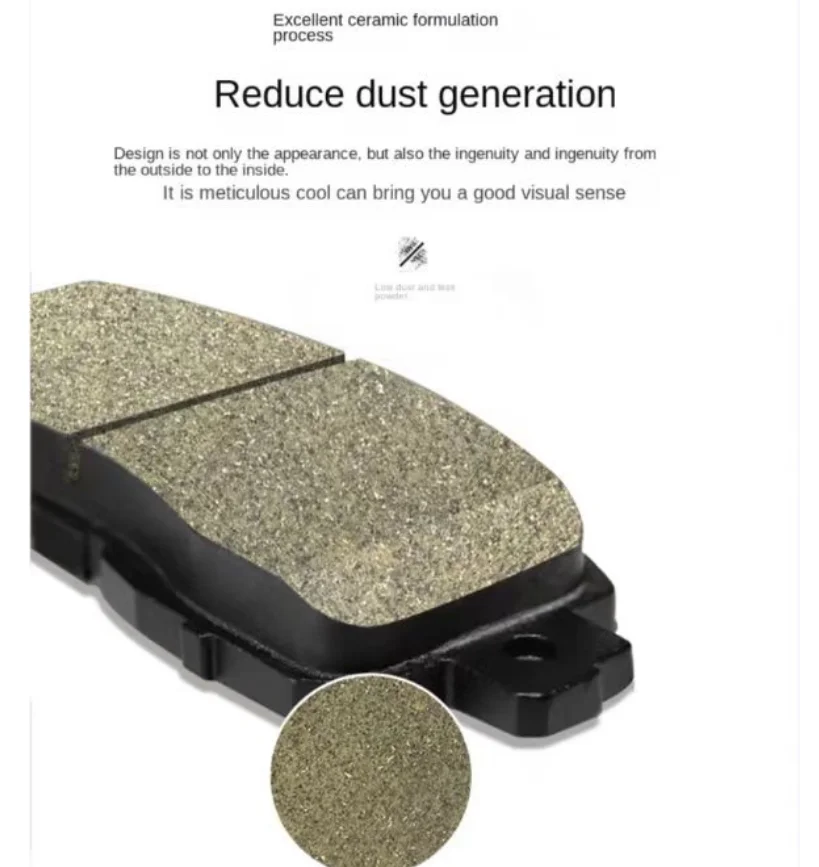 For BMW F10 Ceramic Brake Pads Front and Rear for Toyota Rav4 Corolla Mitsubishi Lexus Kia Forte Made in Jan