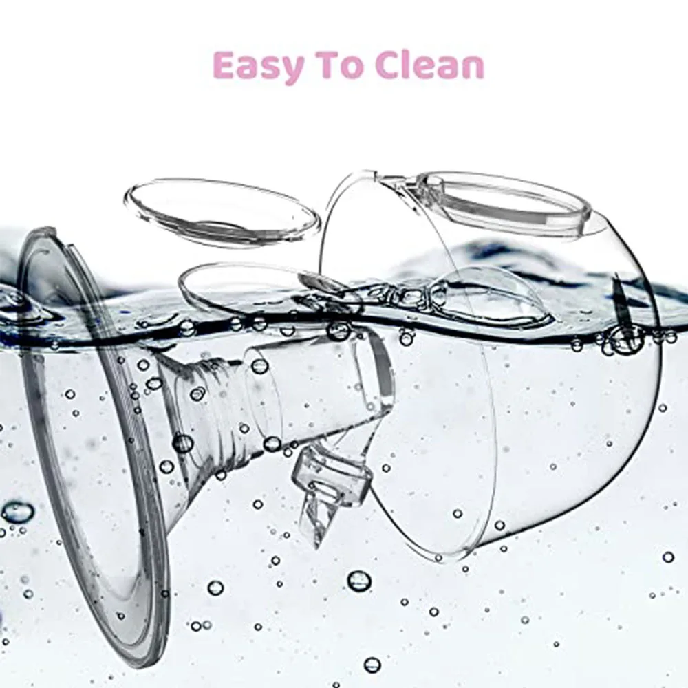 Wearable Breast Pump Accessories,Compatible with 24mm S9/S12 Upgrade Duckbill Valve with Free Rotation Milk Collector Cup Part