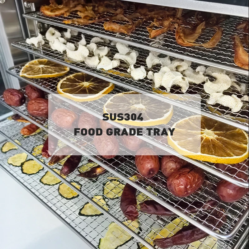 10 TRAYS Pet Snack dryer Machine meat dehydrator machine