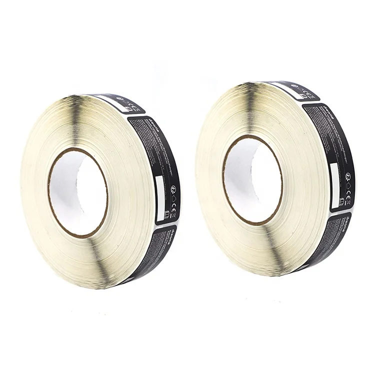 Custom Sticker Tags Marker Tie Logo Printing Wire Identification Marker Label Cable Tag