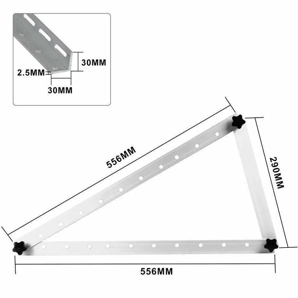 Wholesale Various Types of Structures Aluminum Solar Ground Mounting Rack System Solar Panel Support