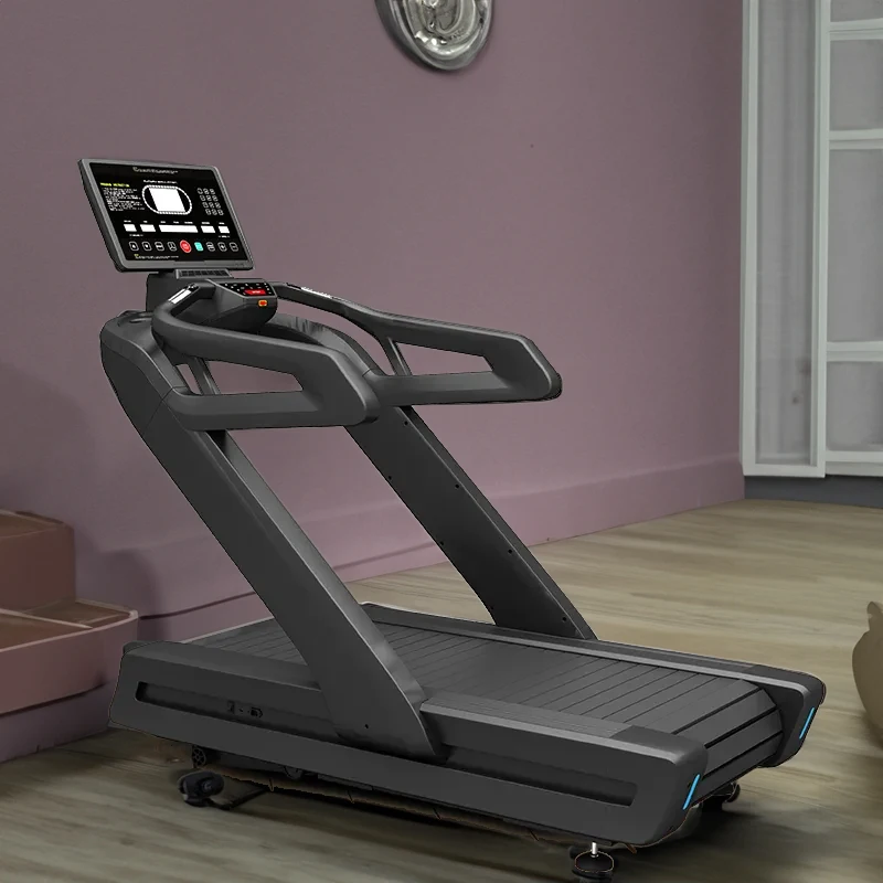 Gym Equipment Treadmill Machine Commercial Gym Use Curved Running Multi Function Crawler Treadmill