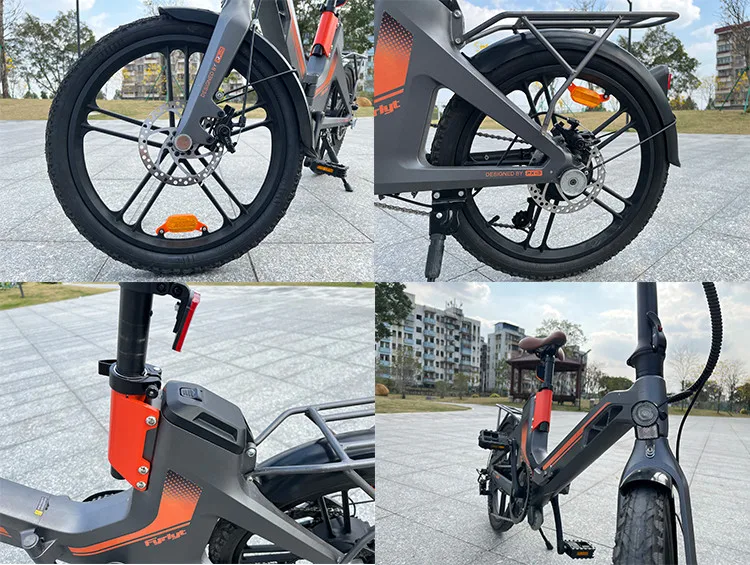 electric bike adult fast electric bike 25km/h bicycle rentals 10.4Ah 36V 250w detachable lithium battery disc brake suspension