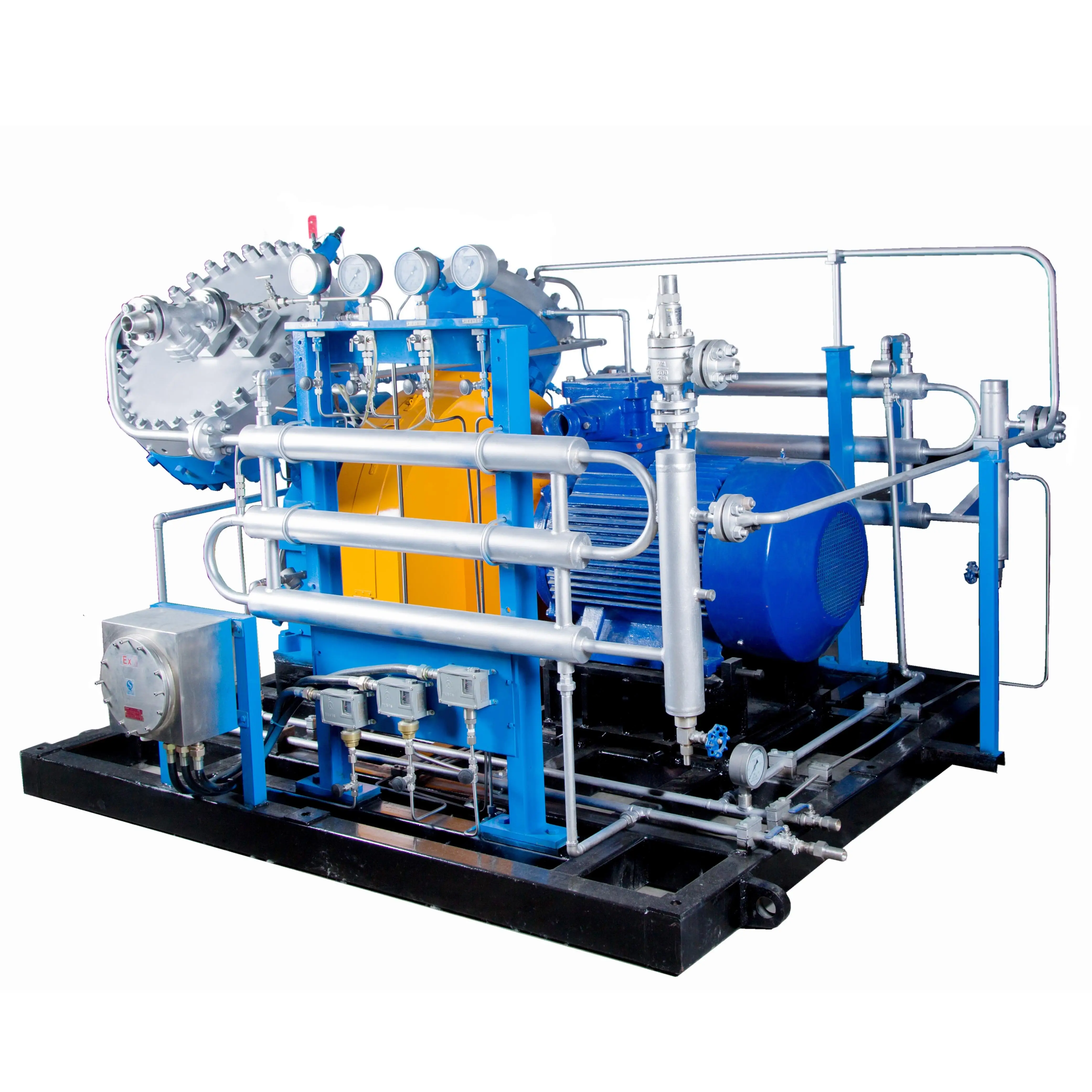 200bar High Pressure CO2 Diaphragm Compressor Gas Booster Compressor