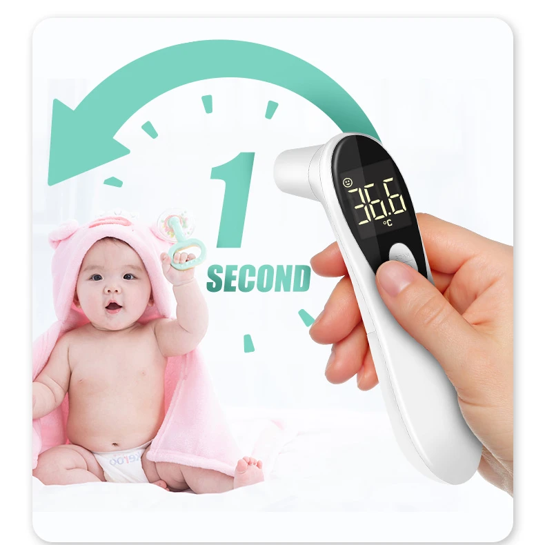 Easy scan ifever fever temperature medical infrared digital forehead ear thermometer for baby