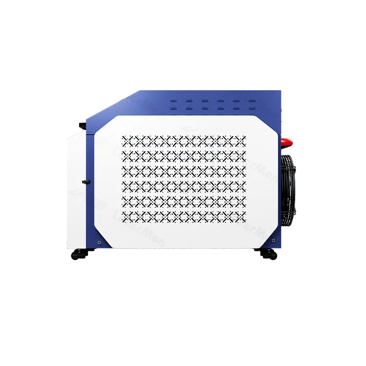 Mini 4 in 1 handheld laser welding cleaning cutting weld-seam cleaning machine double wobble with 7 weld mode
