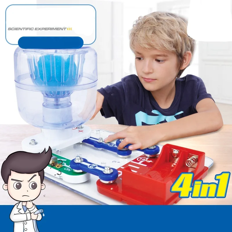 Diy Electrical Circuit Kit Science Education Electric Shock Toy Science Labyrinth Set Maze Challenge Electronic Blocks