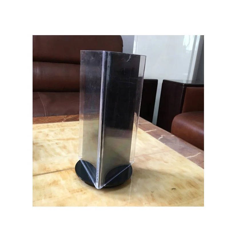  Sign Group A5 Black Acrylic Rotating Counter Top Display holder