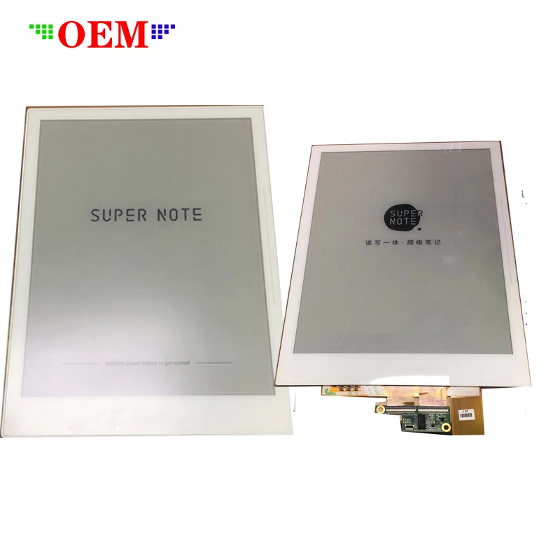 China Manufacturers OEM 10 inch 960 * 640 Ultra low power consumption color touch screen module big e paper e-ink display panel