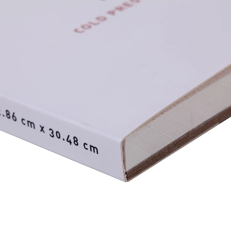 China factor custom big paper cover 300 grams 100% cotton Fabriano watercolor