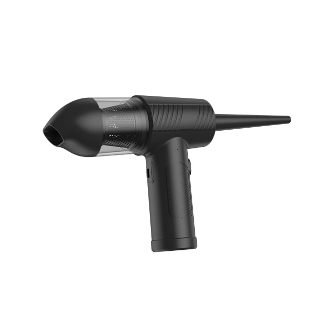 Portable wireless electric air duster Vacuum blower hand air blower 3 Gear LED Light Computer keyboard Car outdoor Air duster