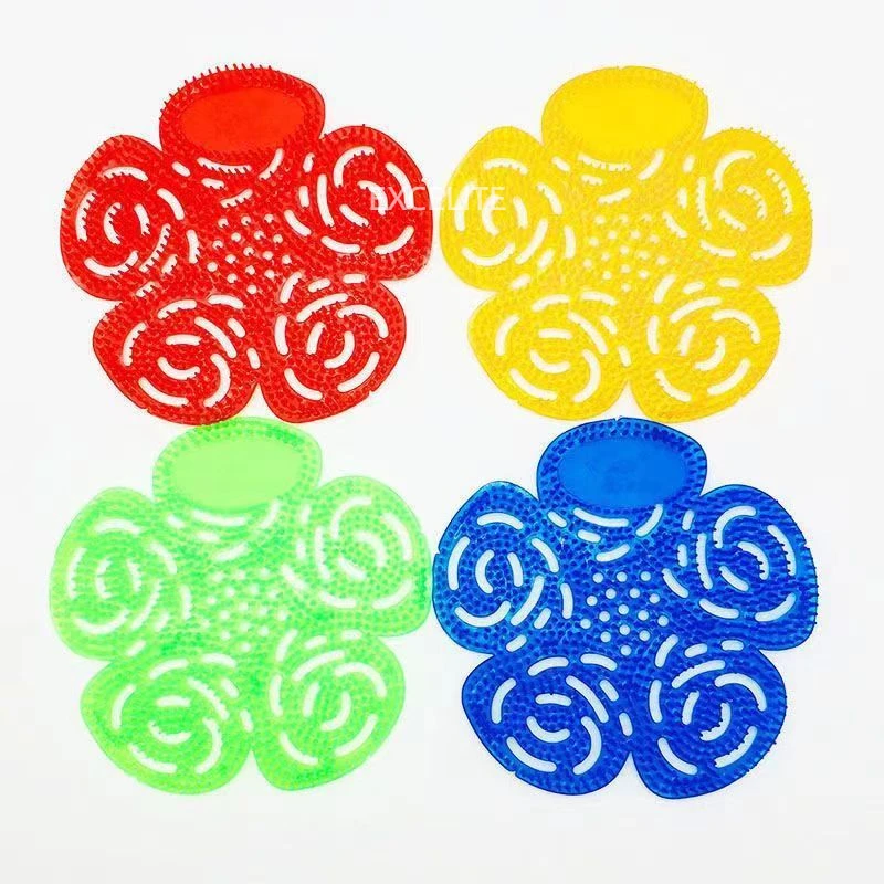 Urinal Screens Deodorizer Mat 18cm Manufacturers Urinal Cake Costom Logo Anti-Splash Mats Wave For Toilet Washroom
