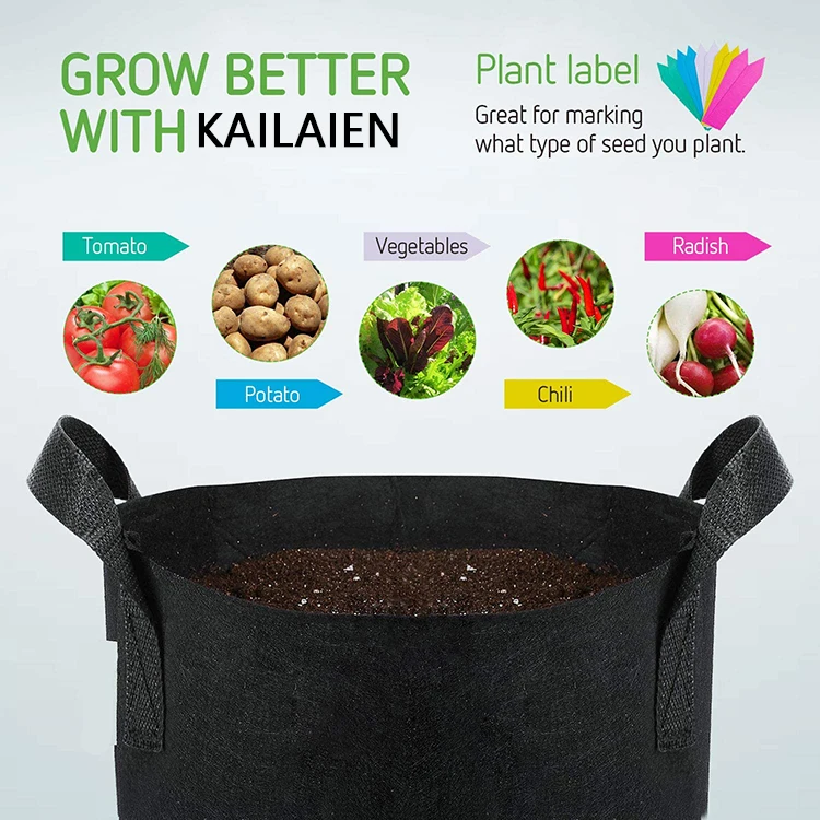 garden planting vegetable fabric pots potato planter 30 10 20 100 gallon planter garden felt fabric potato plant grow bags
