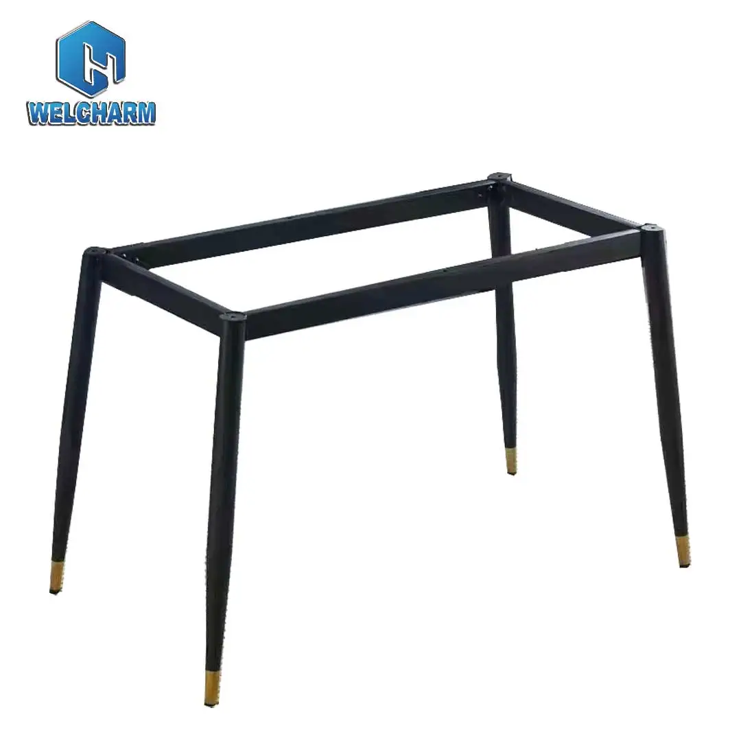 Cast Iron Wholesale Steel Square Furniture Accessories Metal Table Legs for Office Dining