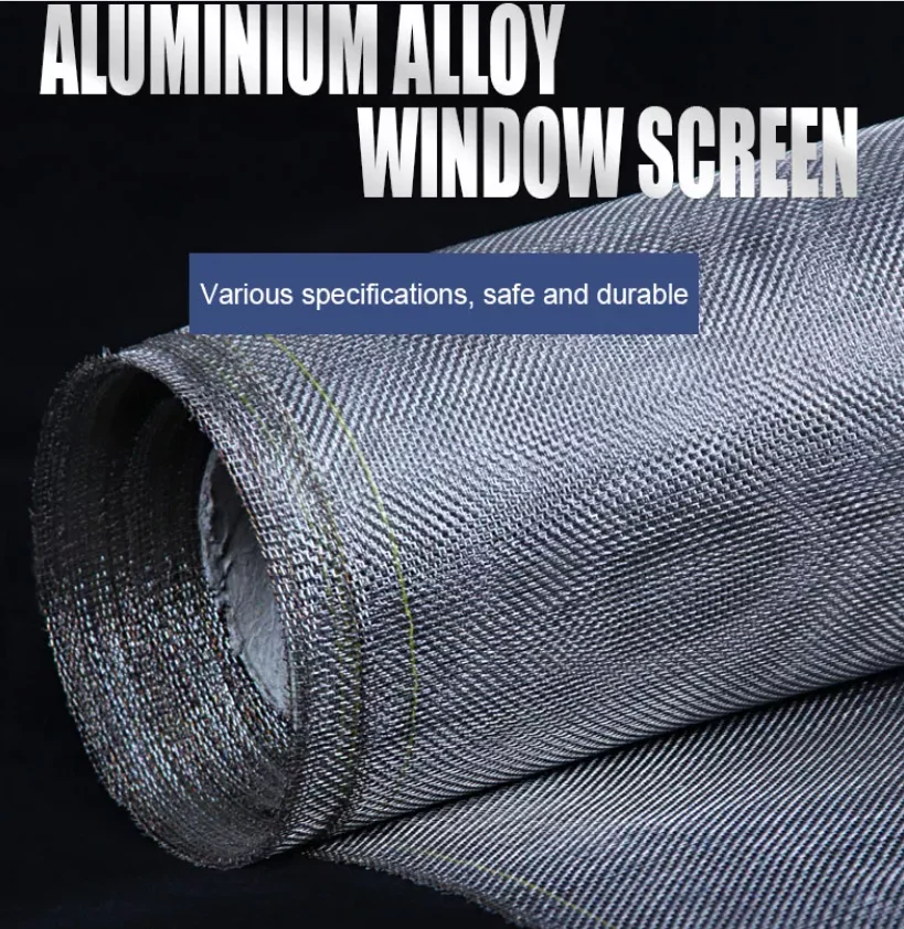 Factory price Aluminum Magnesium Alloy Wire fly wire mesh/aluminum mosquito net