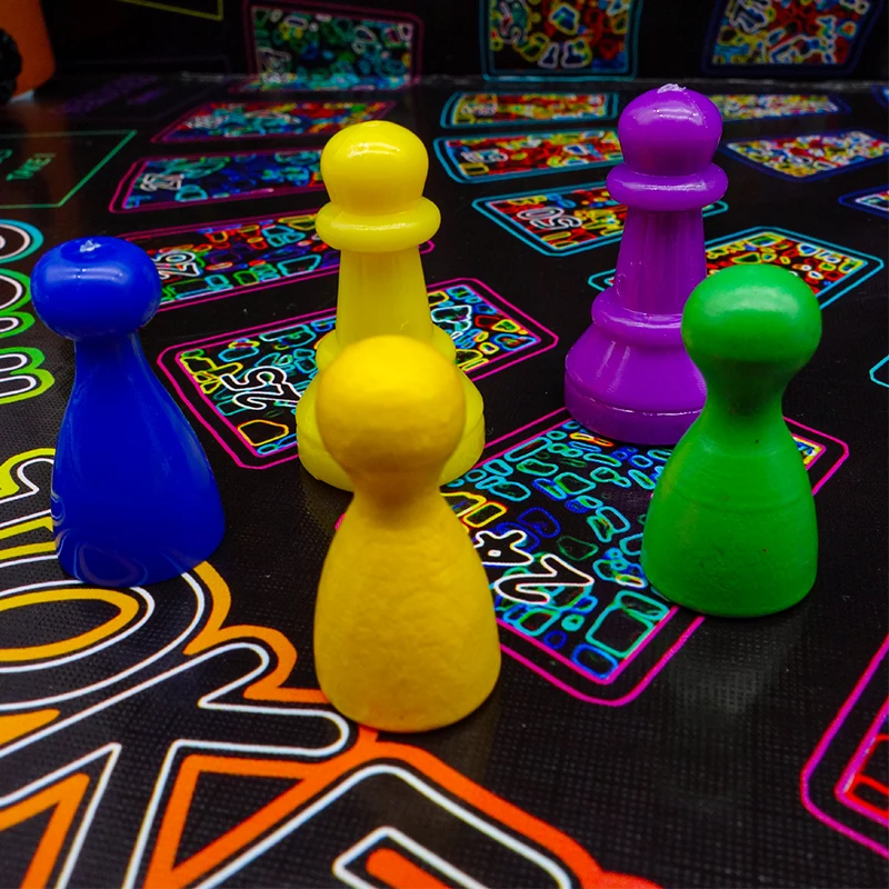 Free Sample Board Game Maker Custom Printing Boxes Pawns Tokens Cards Board Pieces Box Ludo Anime Board Game Oem