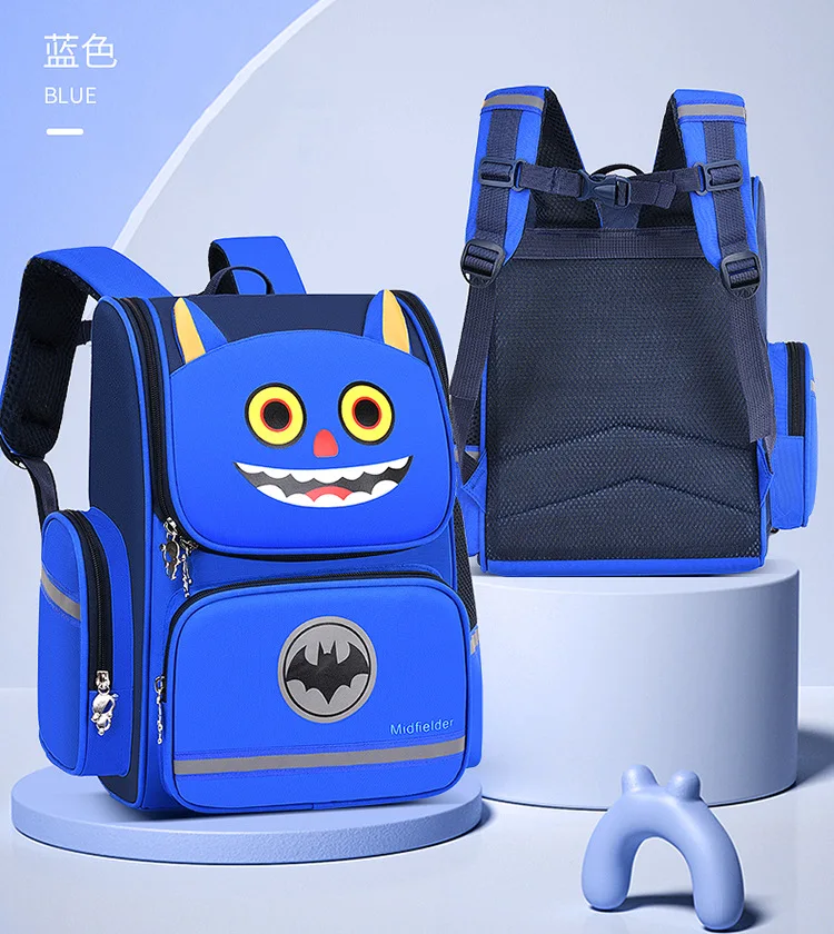 Custom LOGO Kids Backpack Cute Children Bookbag  3D Cartoon School Bag for  Girl Boys
