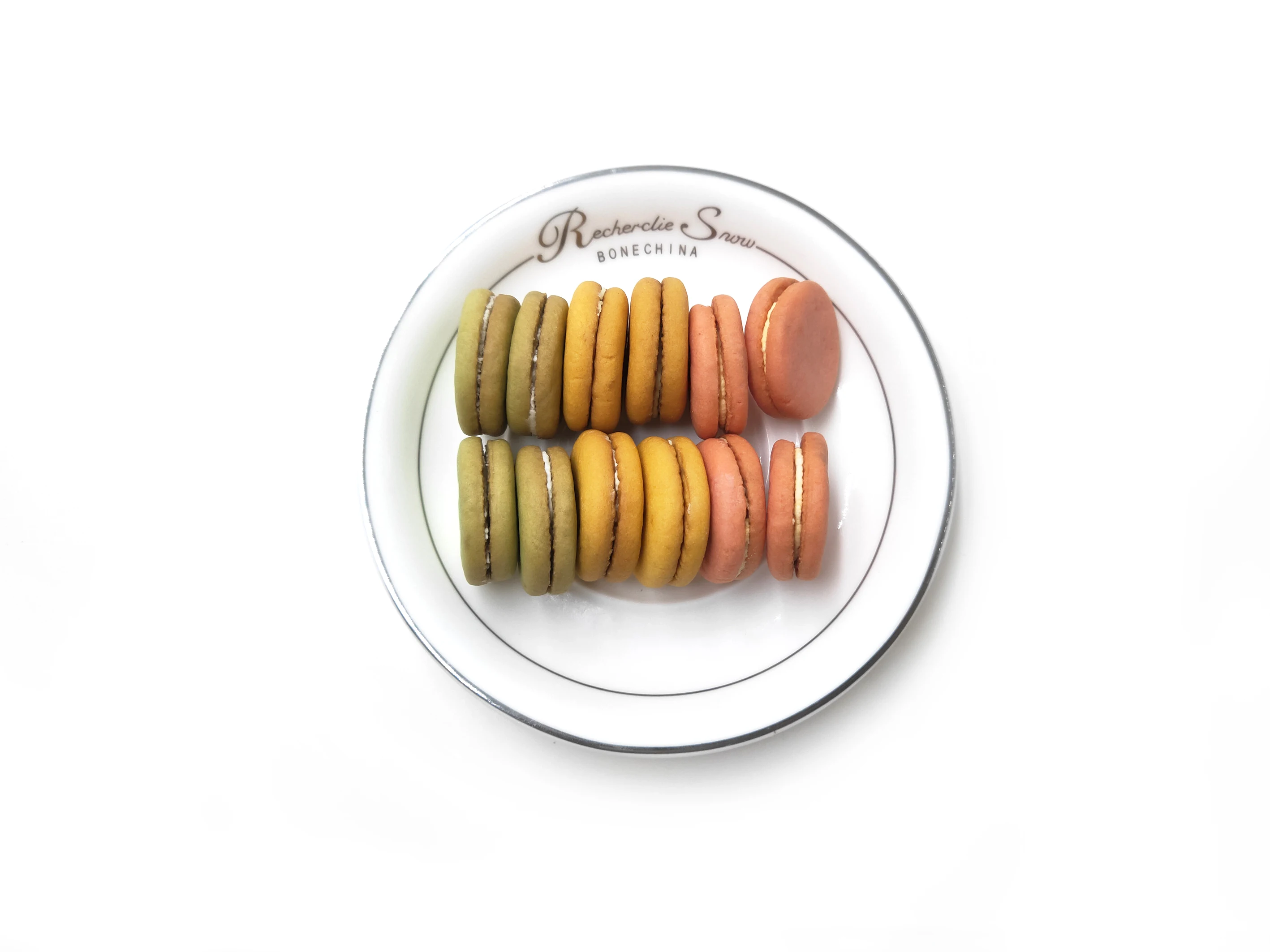 2023 popular 376g mini cream filling macaroon sandwich biscuits and cookies biscuits packaging