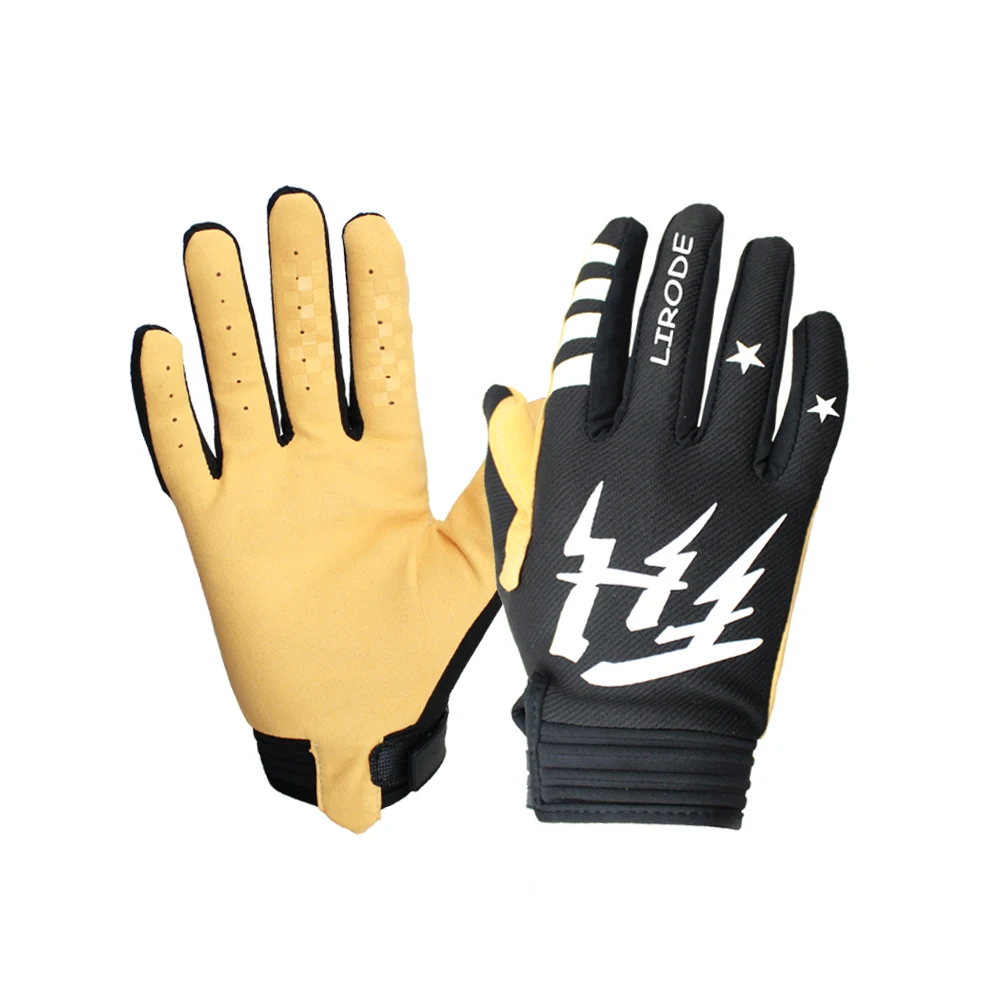 OEM ODM Custom Bicycle ATV MTB BMX MX Off Road Motorcycle Riding Mountain Bike Cycling Hand Gloves Motocross Bike Racing Gloves