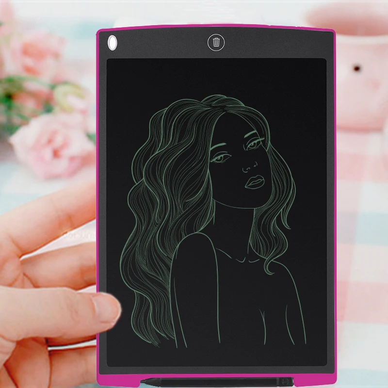 Howshow Convenient Mini Digital Notepad Memo Pad e-Writing Board 12inch Lcd Writing Tablet