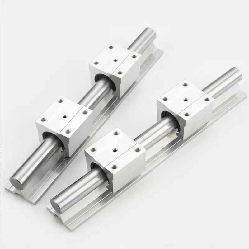 KGT SBR Series Aluminum Linear Shaft Rod End Supporter Linear Rail Bearing Unitlinear motion SBR10/12/13/16/20/25/30/35/40/50