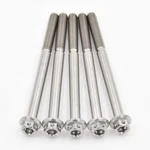 Hex Flange Bolts Hot Products  Alloy Steel/Stainless Steel Chinese  Factory Direct Sales  for Industrial